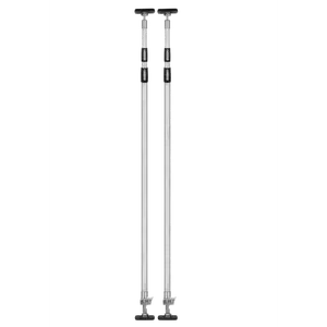 3-Section Dust Containment Poles – Adjustable Telescoping Poles for Dust Barriers (Set of 2)