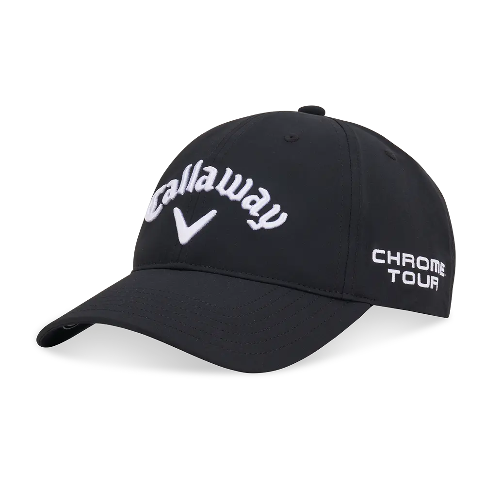 Callaway Golf Men's Tour Authentic Performance Pro LW Hat in Black | Size: Adjustable