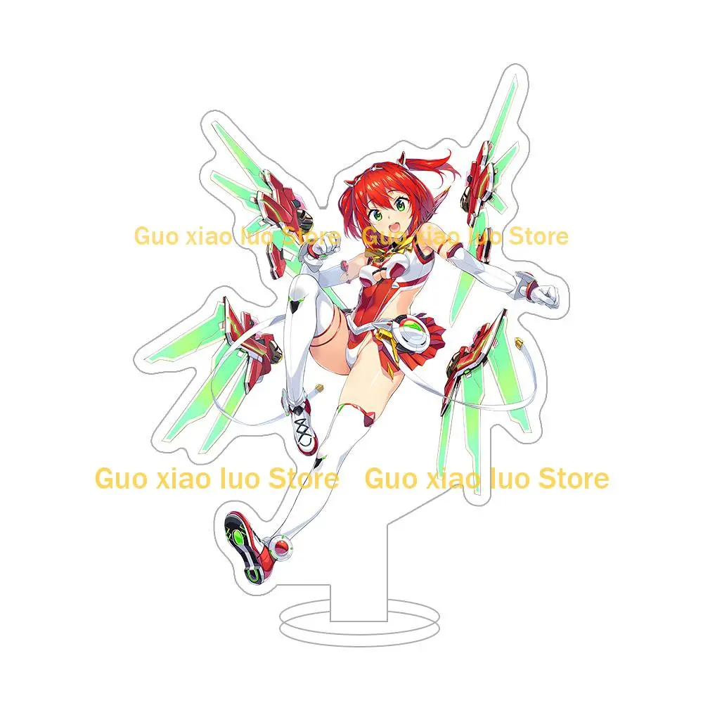 Escalation Heroines FM77 Esca-Ruby Sapphire Topaz Ameth Hazakura Hazakura Shizuka Fuuka the Wind Anime Figure Acrylic stand gift