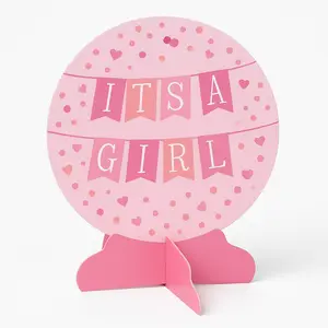 "It's a Girl" Baby Shower Table Decoration