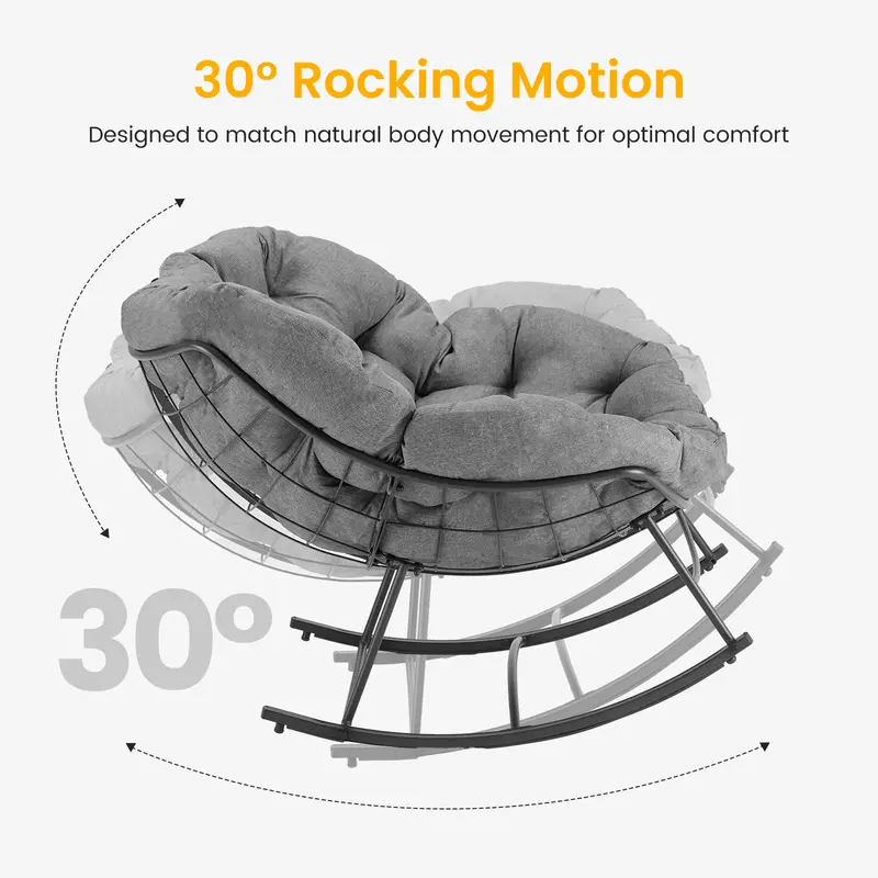 NestRock 30 degree smooth rocking motion
