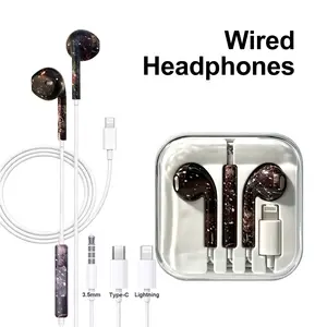 Wired In-Ear Headphones, High-Fidelity Lossless Sound, 3D Surround Audio, Compatible with Apple, Android, PC, Music Earbuds