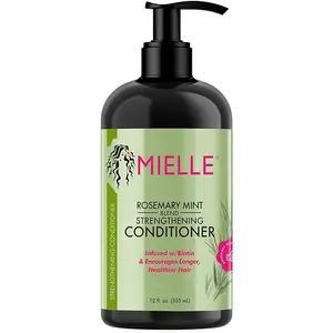 Mielle Organics Rosemary Mint Strengthening Conditioner with Biotin, 12 Ounce, 12 Ounces, T116-28 Haircare Oil