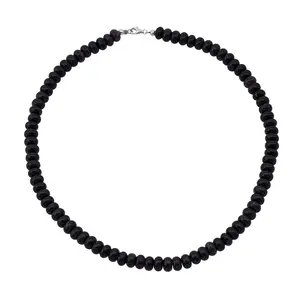 Purple Quartz Beaded 241.50 ctw Necklace 18 Inches Sterling Silver Christmas Gifts