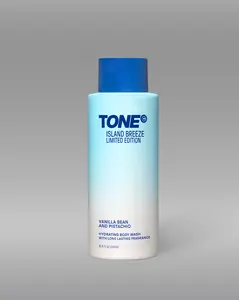 Body Wash, Island Breeze Tropical Escape Scent, Hydrating Shower Gel, Sulfate-Free, Dermatologist-Tested, Non-Toxic for Sensitive Skin – TONE