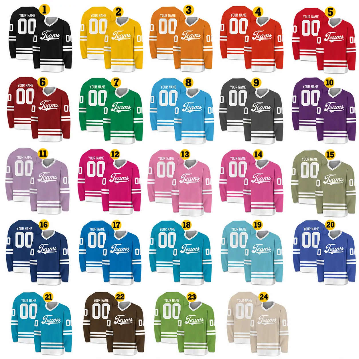 Personalized Team Name And Number Hockey Jersey, Custom Ice Hockey Jersey Adult Youth, Hockey Uniform For Hockey Fans Hockey Lovers