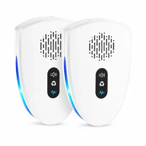 Advanced Ultrasonic Pest Repeller Plug-in - Smart Variable-Frequency Indoor Bug Shield with Quiet Night Light, 1700 Sq.Ft Coverage Safe for Kids & Pets Radiation-Free