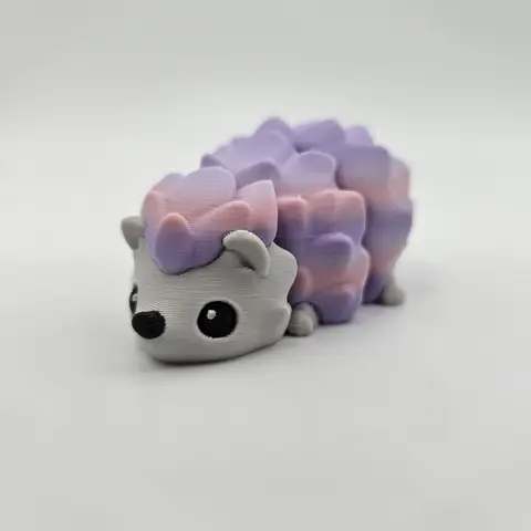 Hedgehog  | 3D Printed Articulating Figurine Great Gift and Desk Figure