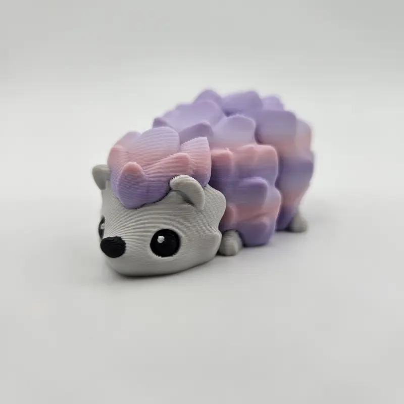 Hedgehog | 3D Printed Articulating Figurine Great Gift and Desk Figure