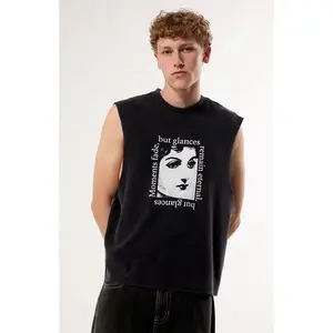 Pacsun Men's Moments Fade Waffle Knit Muscle Tank Top
