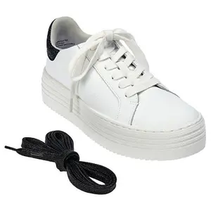 Joy Mangano Joy Performance Comfort Leather Sneakers with Orthotic Insole