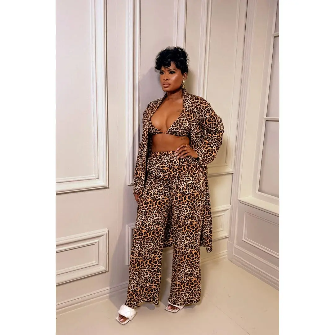 3 Piece Cheetah Set