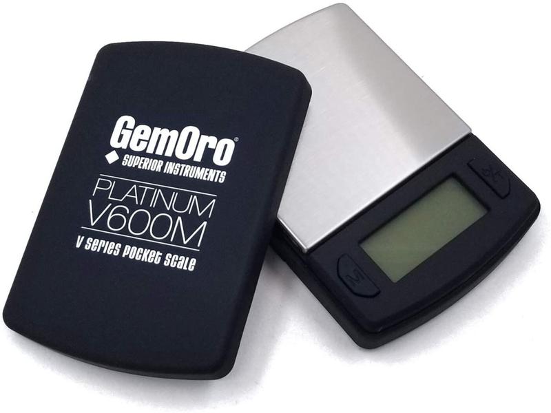 GemOro Gold Silver Platinum Test Kit with 10k 14k 18k 22k Gold Solutions Silver Platinum Acid Neutralizer Loupe Scale File Magnet Cloth