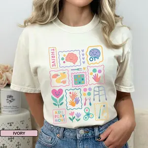 Occupational Therapy Shirt For OT Tshirt Occupational Therapy Shirts Pediatrics OTA Shirts Fabric Top