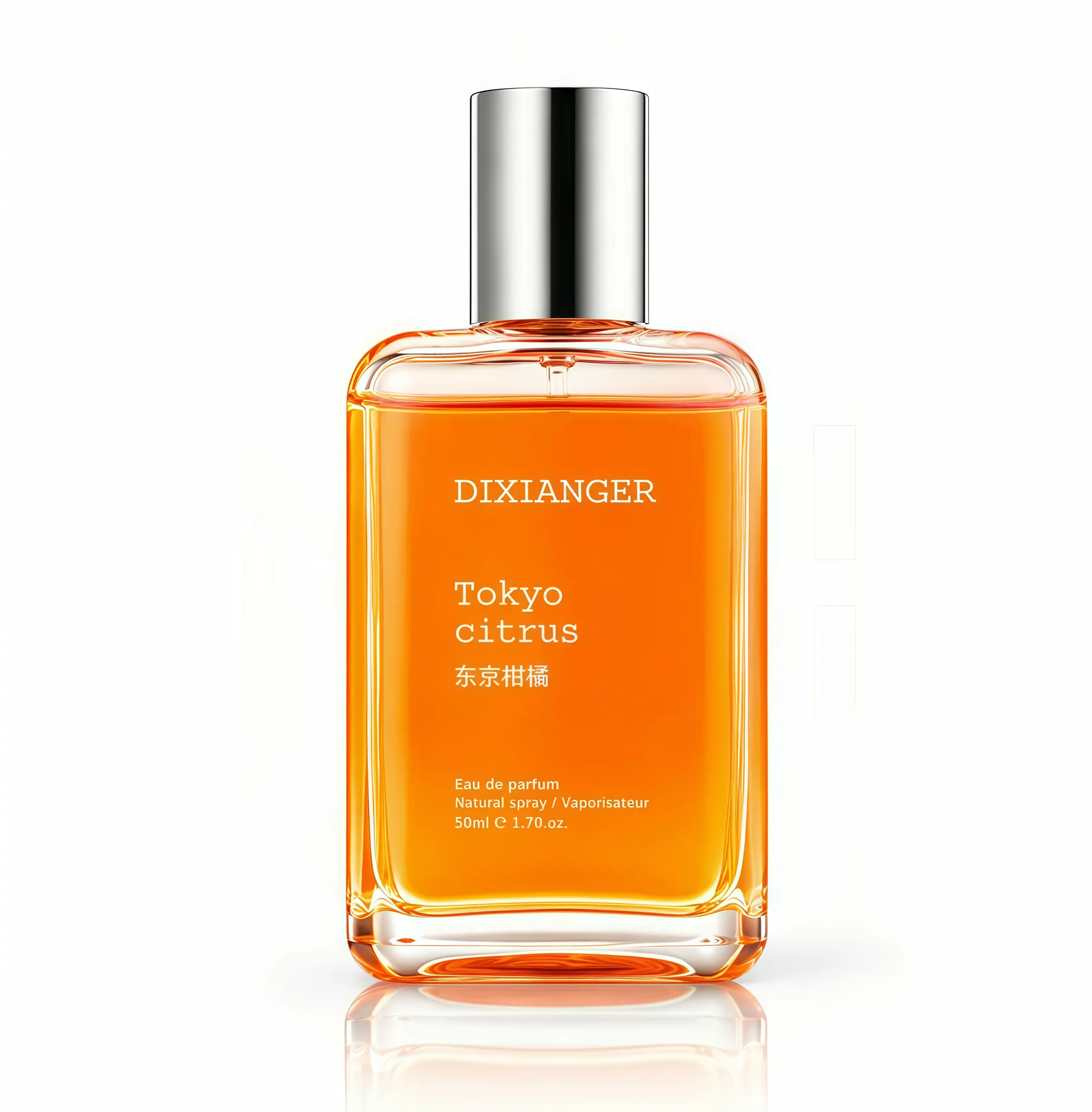 DIXIANGER Tokyo Citrus Perfume| 50ml/1.7fl.oz |Fresh Orange Lemon Citrus ScentedPerfume | Bright Refreshing Scent Gift for DailyUse Summer Travel |Daily Fragrance forWomen & Girlsl long-lasting Fragrance for Women | Men's Fragrance