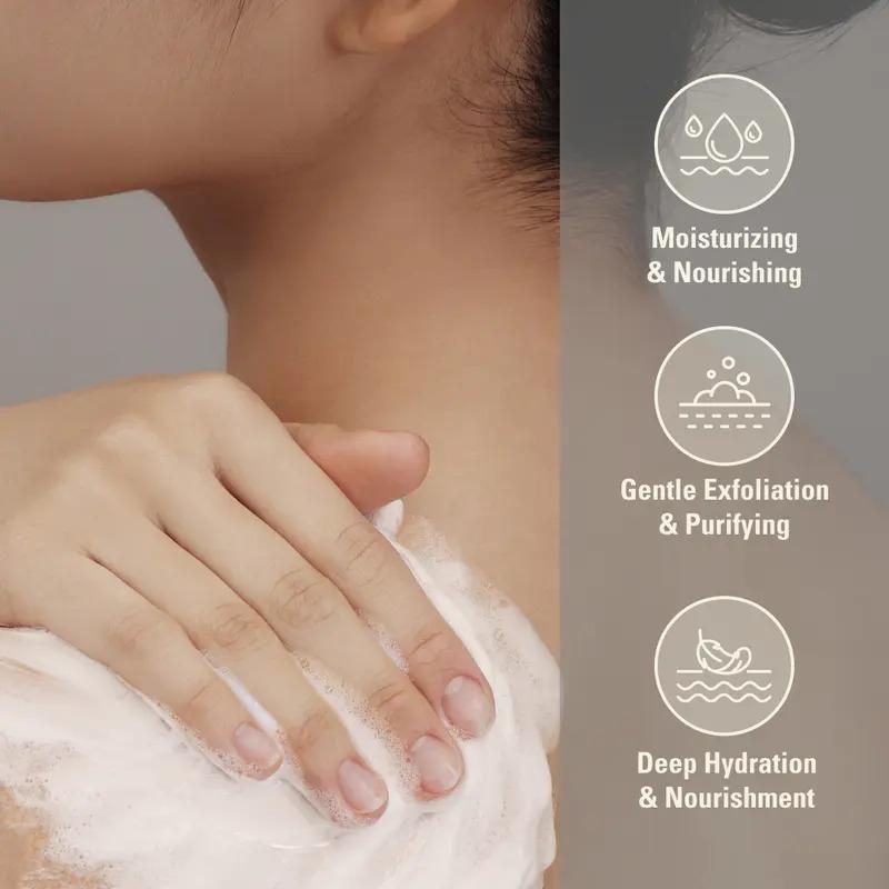 Rice & Jam Exfoliating Mask (For Face & Body) — Deep Cleansing, Hydrating & Brightening — Infuse Skin with Deep Nourishment and Abundant Moisture 250g / 8.45 fl.oz.