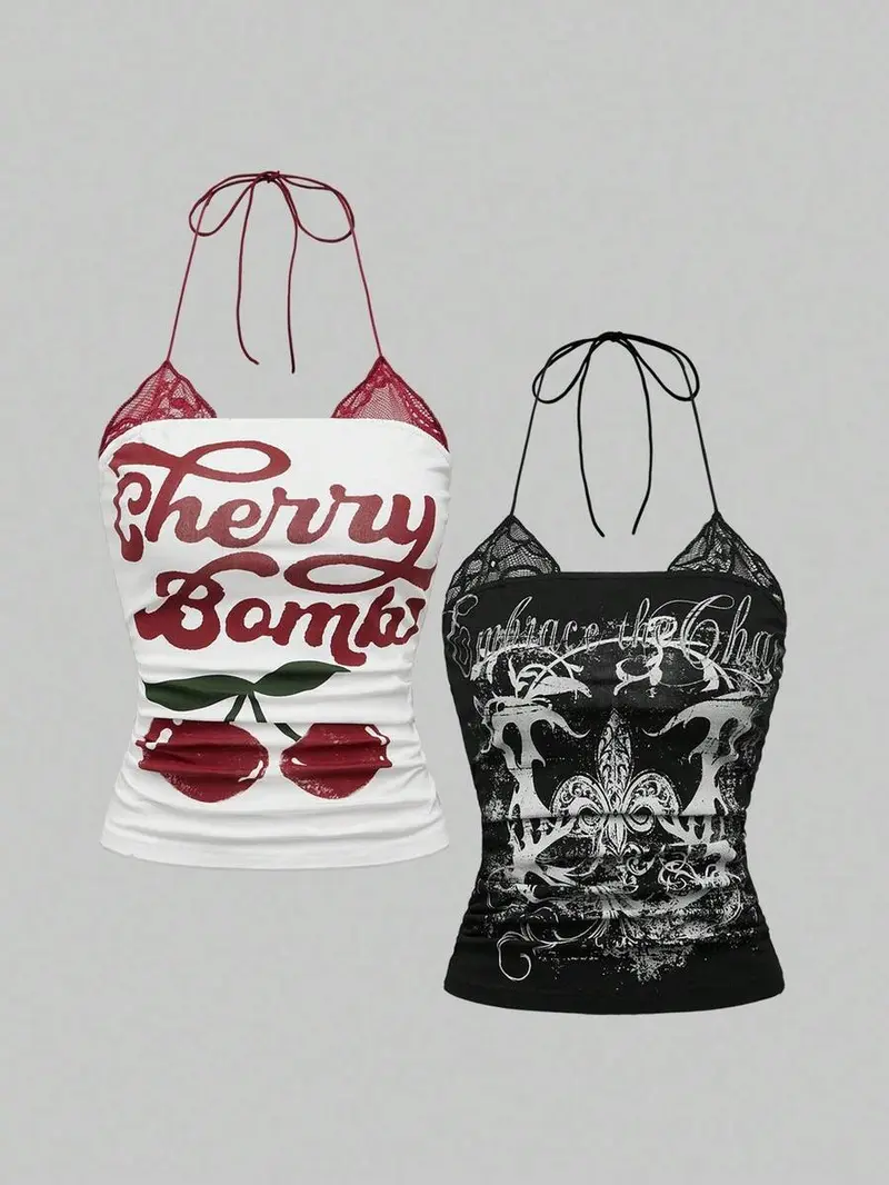 cherry tank top - TikTok Shop