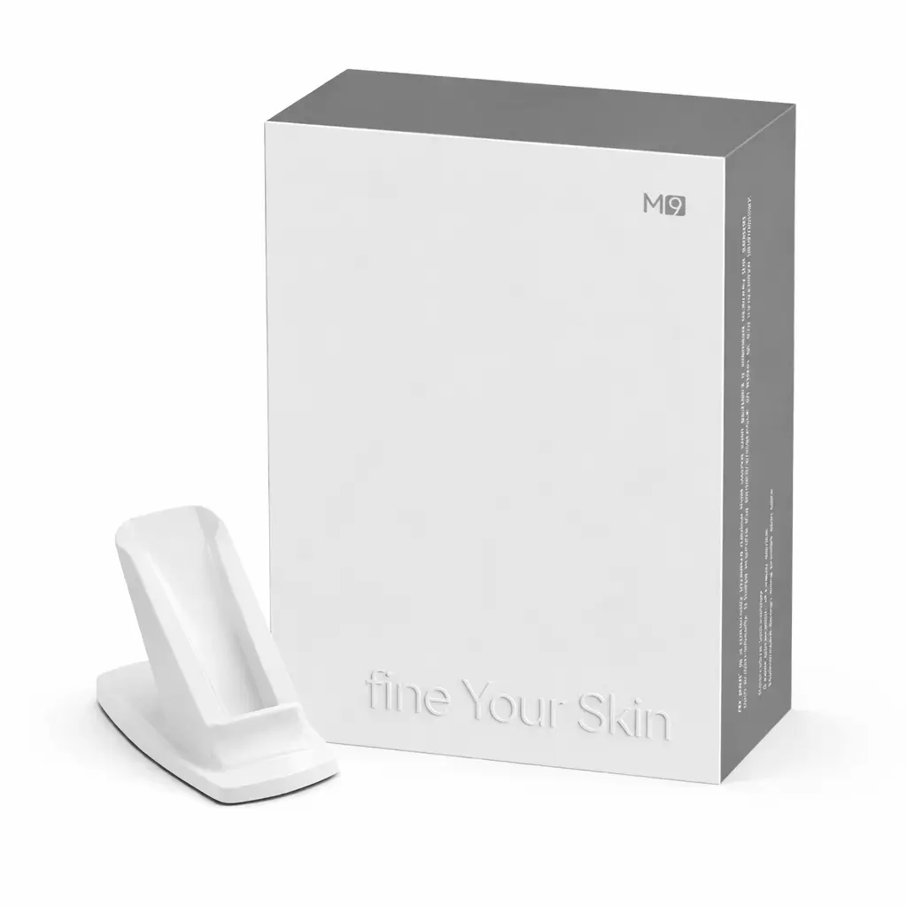 M-Nine Cosmetic Oganizer Box with M-&NINE product and Replacement Accesorries