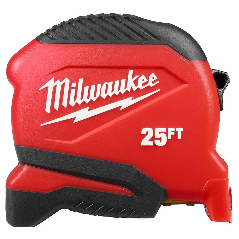 25 ft. Compact Tape Measure with Fractional Scale