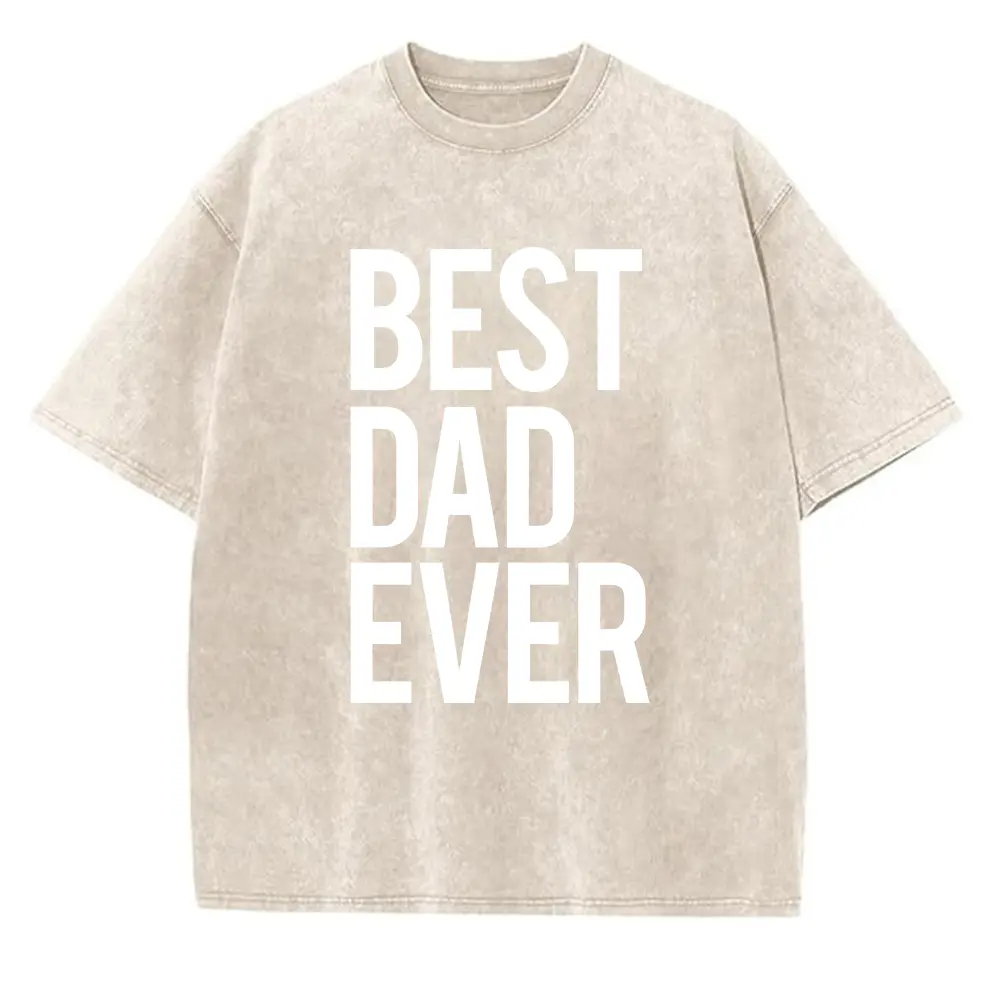 Washed T-shirt-Apricot