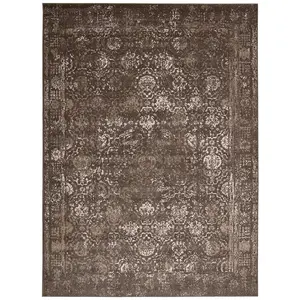 Michael Amini Glistening Nights MA510 Grey Contemporary Power-loomed Rug