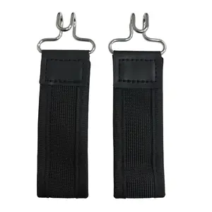 Outdoor Casual Lazy Belt Elastic Waistband with Hook-And-Loop Fastening, Single Side Iron Buckle Design, Comfortable and Durable, Casual Web Belt