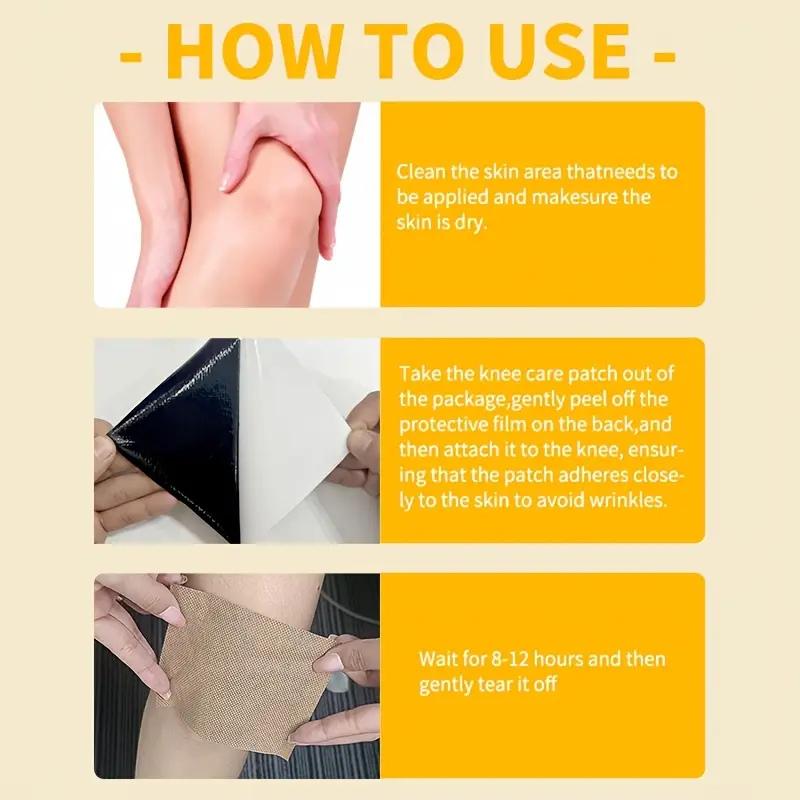 50 self-heating ginger patches covering shoulders, neck, waist, back, hands, feet, knees, and joints. Heat pads (12 x 8 cm) for lymphatic support and blood circulation.