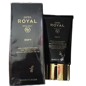 Jafra royal (royal jelly) defy multi - performance age protector broad spectrum SPF 50 1.7 fl oz (50 ml ) USA Facial
