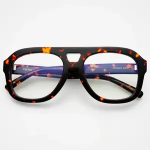 Freyrs Voyager Oversized Aviator Blue Light Reading Glasses