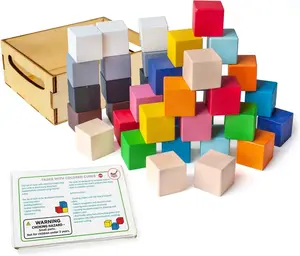 Ulanik Colored Cubes Small 3+