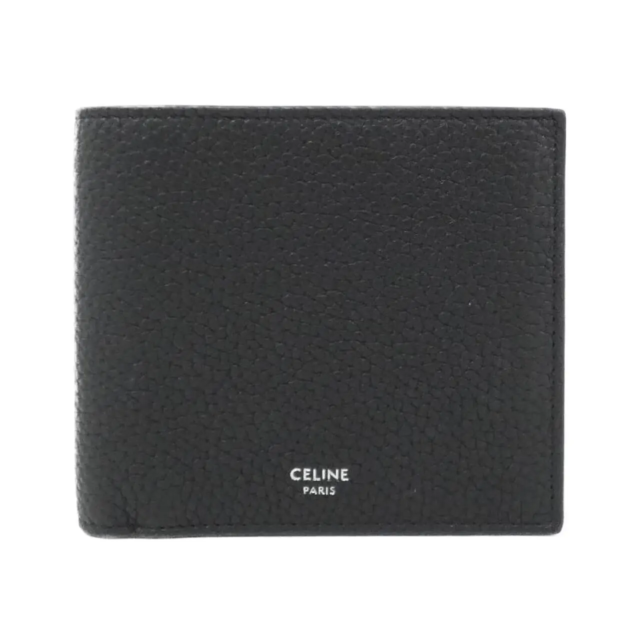 Pre-owned Celine Calfskin Small Leather Goods Calf Leather Bifold Wallet