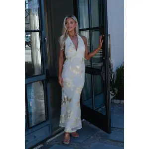 Pressly Maxi Dress-Yellow