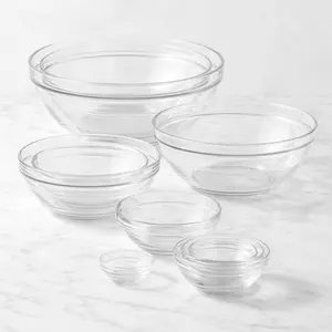 Glass Mixing Bowl 10-Piece Set