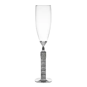 212 MAIN Handcrafted 8oz Ben Champagne Flute, Premium Kitchenware Drinkware, Champagne Glasses