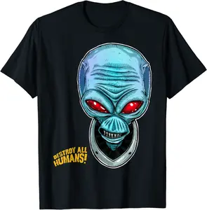 Crypto, Destroy All Humans T-Shirt - Ajitasirba Shop 89B0D7TH171L