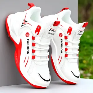 LISM New Spring Basketball Shoes for 2025, Casual Sports Sneakers, White High-Top Outdoor Trendy Shoes, Breathable And Fashionable Summer Footwear for Men.(Sheets)