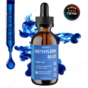 FEWDIVE USP-Grade Methylene Blue Drops (10 mg/mL) — An alcohol- and formaldehyde-free nootropic supplement supporting memory, focus, mitochondrial ATP production, anti-aging, and immune health.