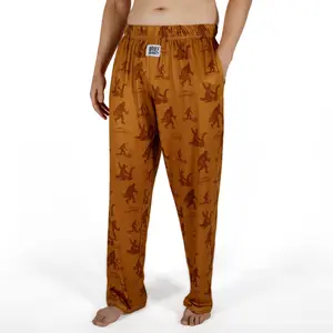 Bigfoot Abduction Brown Unisex Comfort Lounge/Pajama Pants S-XXL