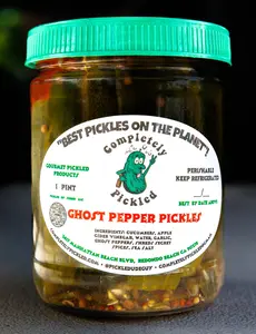 Ghost Pepper Pickles Ghost Pepper Pickles