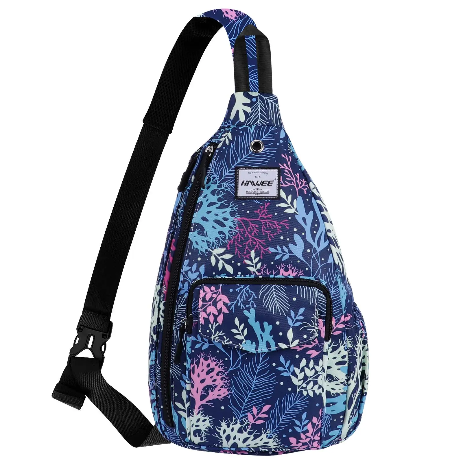 Women's Crossbody Sling Bag - Lightweight Beltbag, Everyday Beltpack, Multifunctional Outdoor Chest Bag, Versatile Daypack with Adjustable Shoulder Strap for Travel Hiking, Convertible Belt Bags, Multifunctional Chest Bag Edc Holder Bag