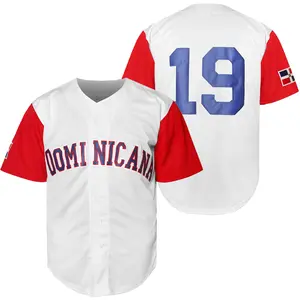 Summervibes Men's Baseball Jersey Shirt - Letter & #19 #13 #22 Graphic Print - Classic Breathable Sports Uniform For Training Competition - For Sports Fans - Perfect Gift for Baseball Lovers