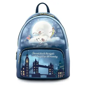 Loungefly Disney Peter Pan Second Star Glow in the Dark Mini Backpack
