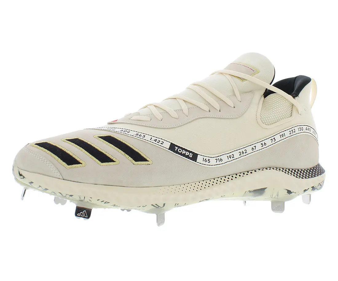 Adidas Men's Icon V Bounce Topps Baseball Cleats, a Performance Sneaker for Athletic Training and Running