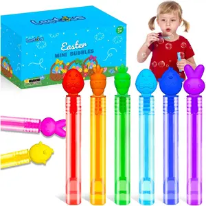 200 Pack Easter Classroom Gifts Prize for Kids Bulk, Mini Bubble Easter Basket Bags Stuffers Fillers for Toddler, Non Candy Favor Supplies for Boys Girls, Small Bunny Egg Toys Treat Stuff