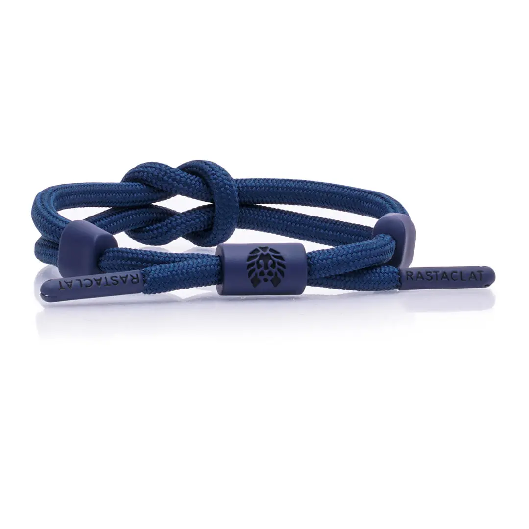 "Obsidian" Knotted Bracelet