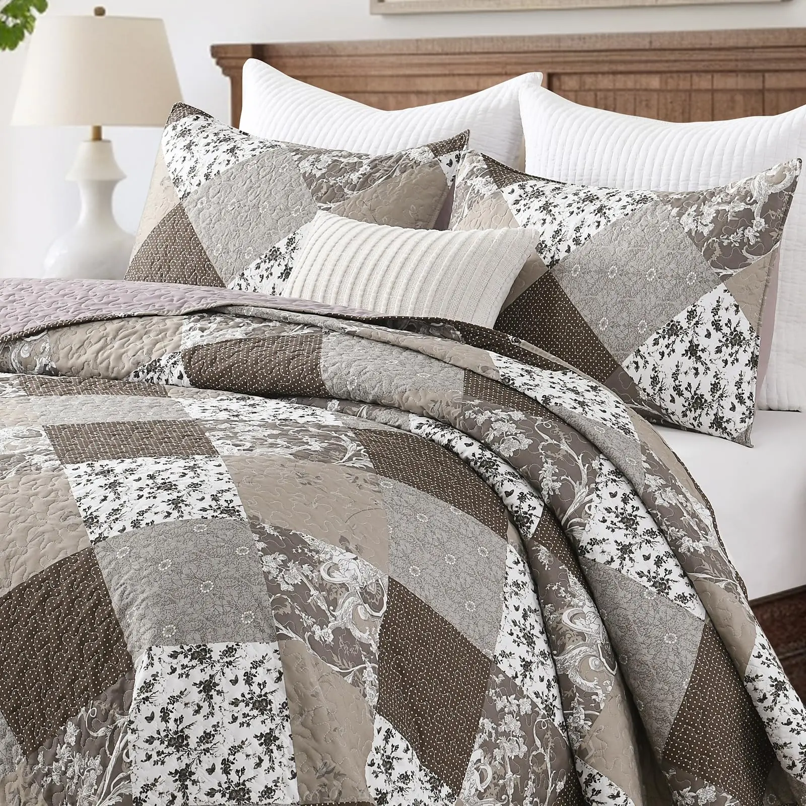 Brown & Gray