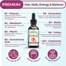Why Not Natural B complex - All 8 B vitamins in their bioavailable forms + Stress & Energy Blend Dietary Supplement Fitness Healthcare Edible Optimum Nail
