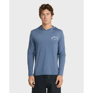 Lookup Long Sleeve Sun Hooded Rashguard - Seaport