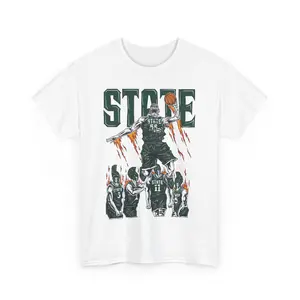 Michigan State Basketball Tee Michigan State Basketball Tee