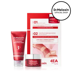 [Dr.Melaxin Official] TX-Astaxanthin 3-Step Dark Spot Brightening Bundle | TXA Serum + Overnight Mask + Hydrogel Mask